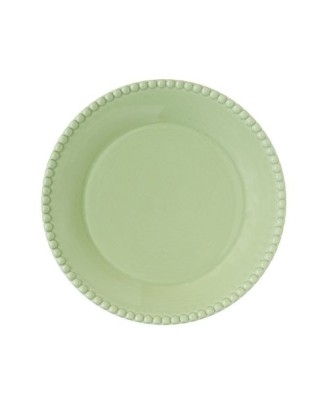 Farfurie pentru desert, portelan, verde, 19 cm, Tiffany - SIMONA'S COOKSHOP